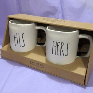 ♥️💙RAE DUNN 🆕 HIS HERS Gift Set 💙♥️